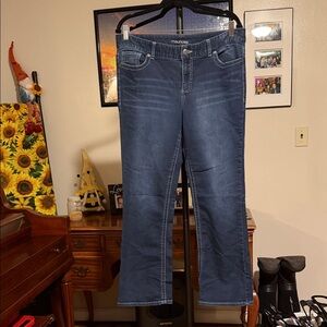 Maurices Dark Blue Boot Cut Jeans